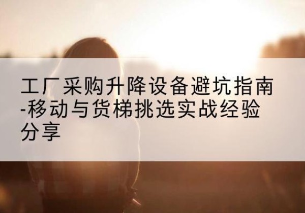 零陵移动式升降机怎么选-工厂采购升降设备避坑指南-移动与货梯挑选实战经验分享